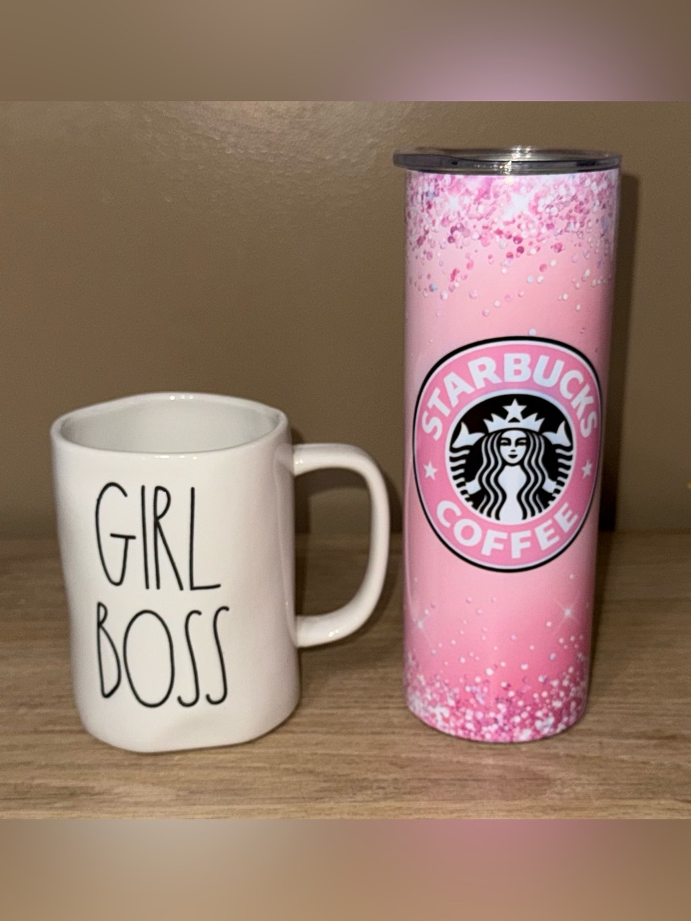 REA DUNN/STARBUCKS Coffee cup & Tumbler.